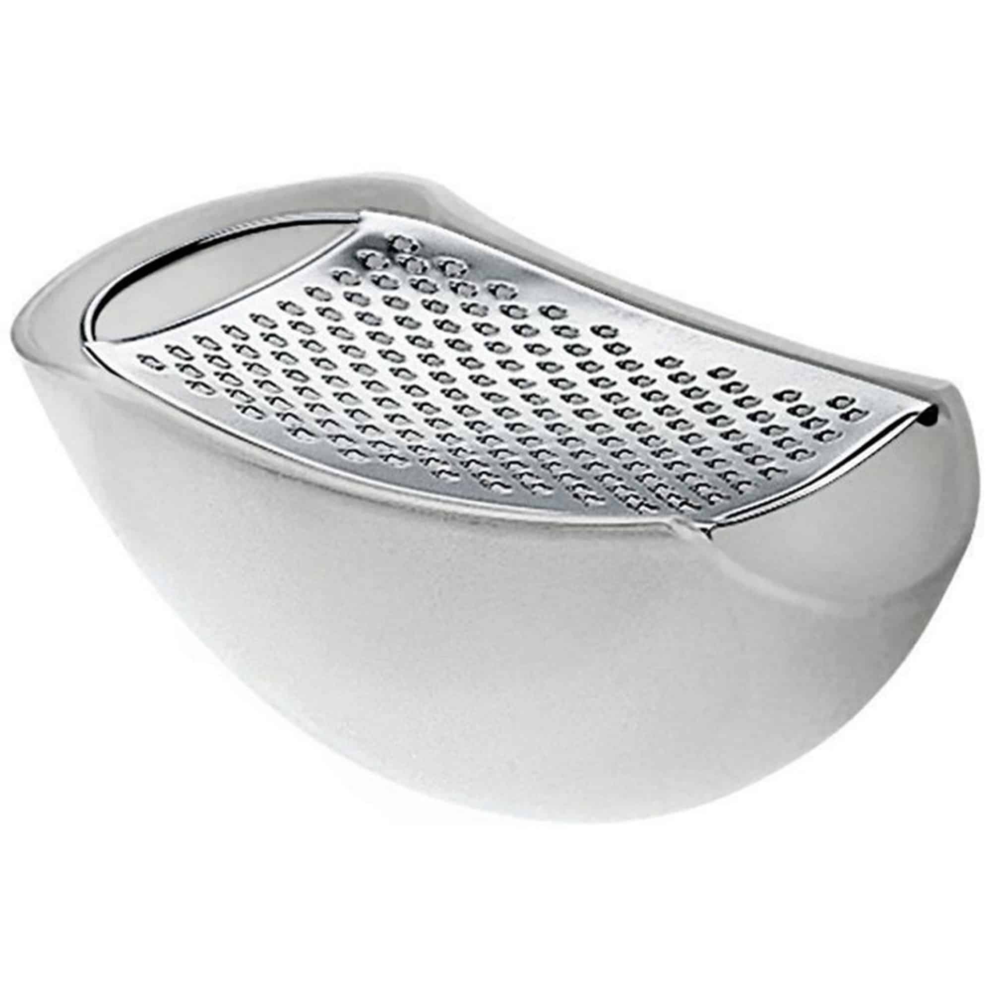Alessi Parmenide Parmesanriver med Beholder Frosthvit test