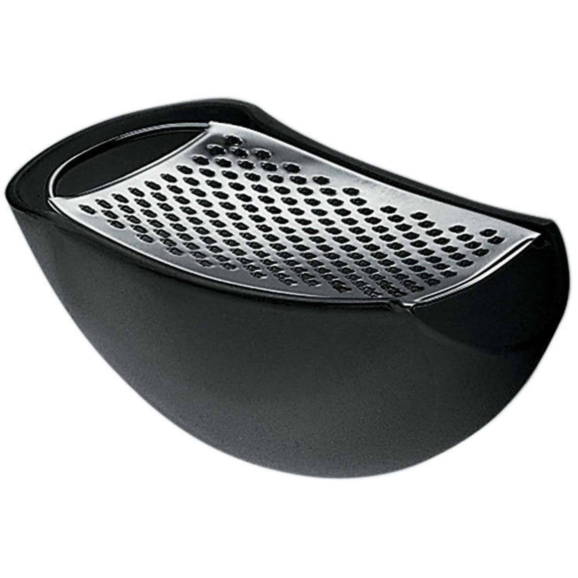 Alessi Parmenide Parmesanriver med Beholder Svart test