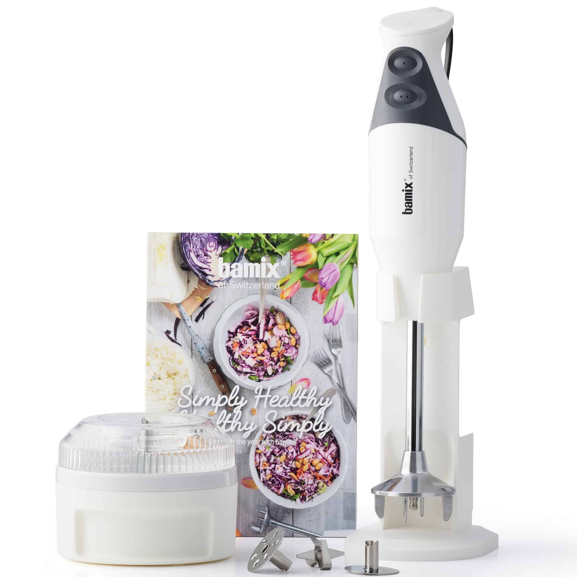 Bamix Simply Healthy Stavmikser, Hvit test