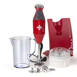 Bamix Swissline 200w Red Stavmikser - Rød