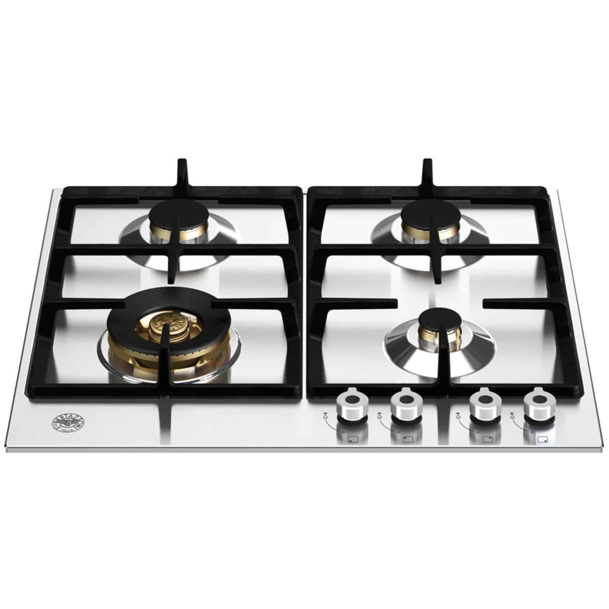 Bertazzoni P604LPROX Gasskokeplate 60 cm test