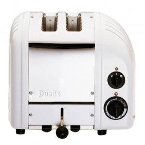 Brødrister Classic 2 skiver Hvit