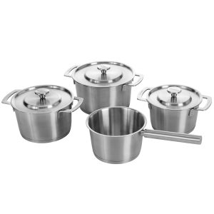 Combekk Kjelesett 4 deler Rustfritt stål