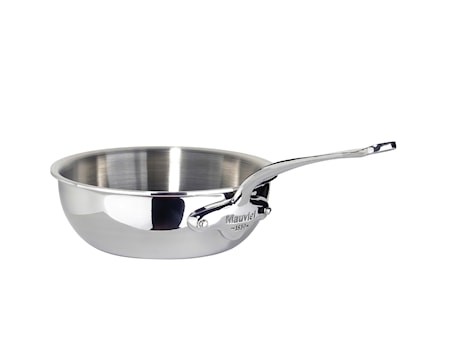 Cook Style Sautépanne Rund 0,8L blank stål test