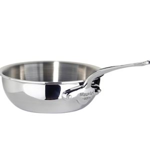 Cook Style Sautépanne Rund 1,6L blank stål