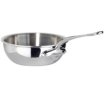 Cook Style Sautépanne Rund 2,8L blank stål test
