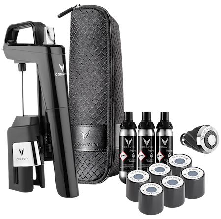CORAVIN™ Timeless Six+ Vinsystem Piano Black test