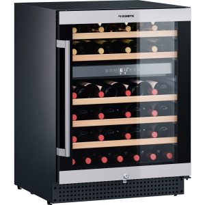 Dometic C46B vinkjøler temperaturzoner, 46 flasker, svart/rustfritt stål