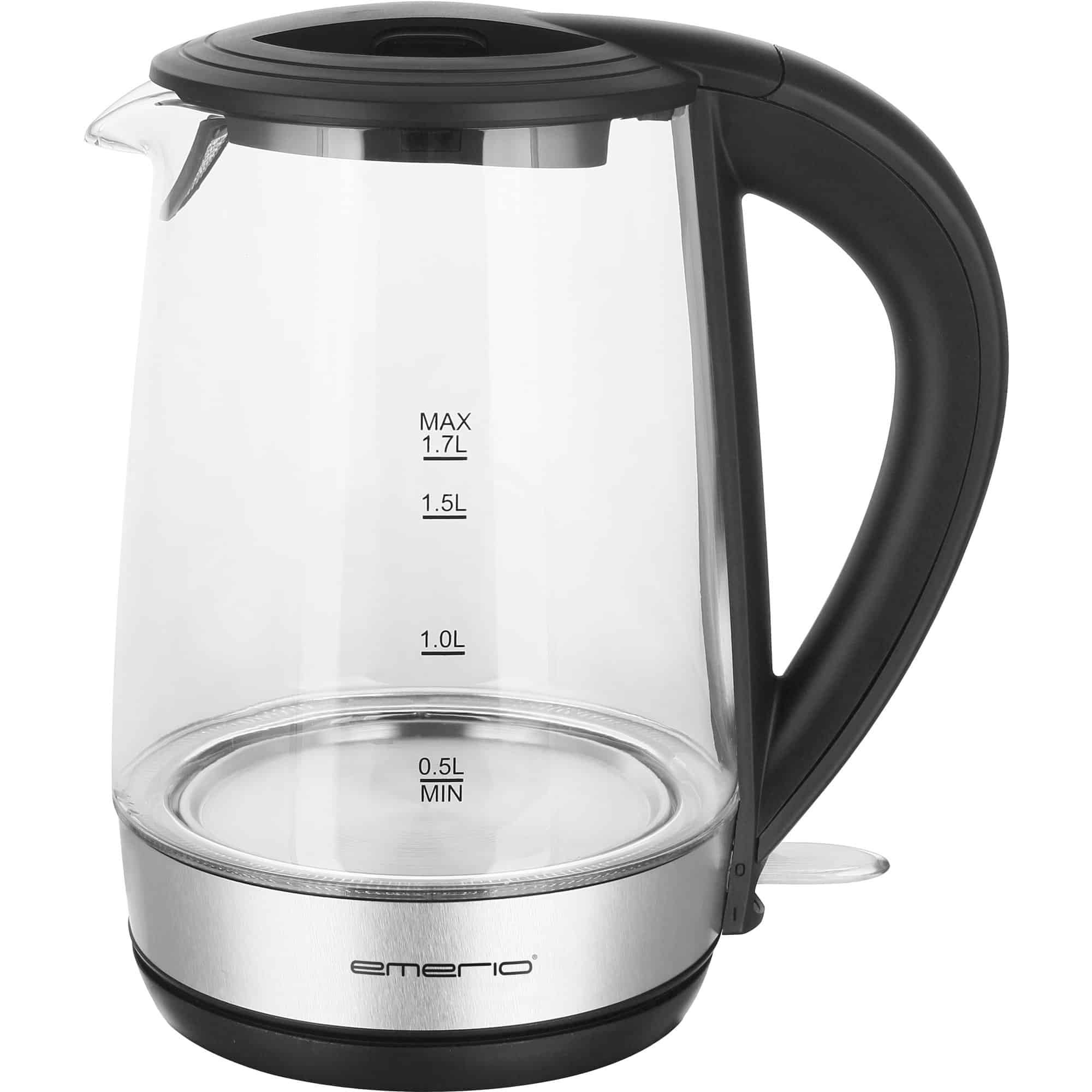 Emerio Glass Vannkoker 1,7 liter test