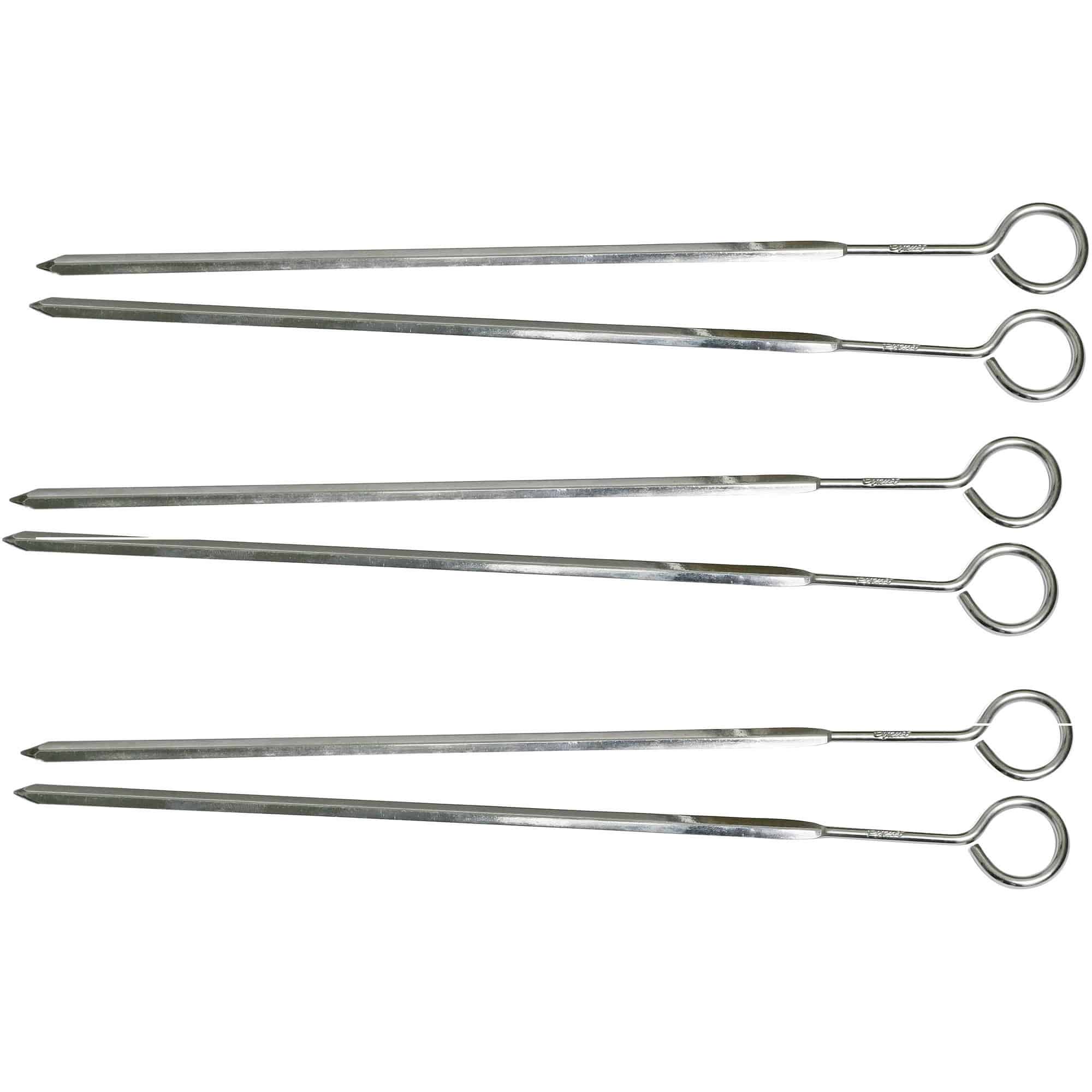 Exxent Grillspyd 6 stk 20 cm Rustfritt test