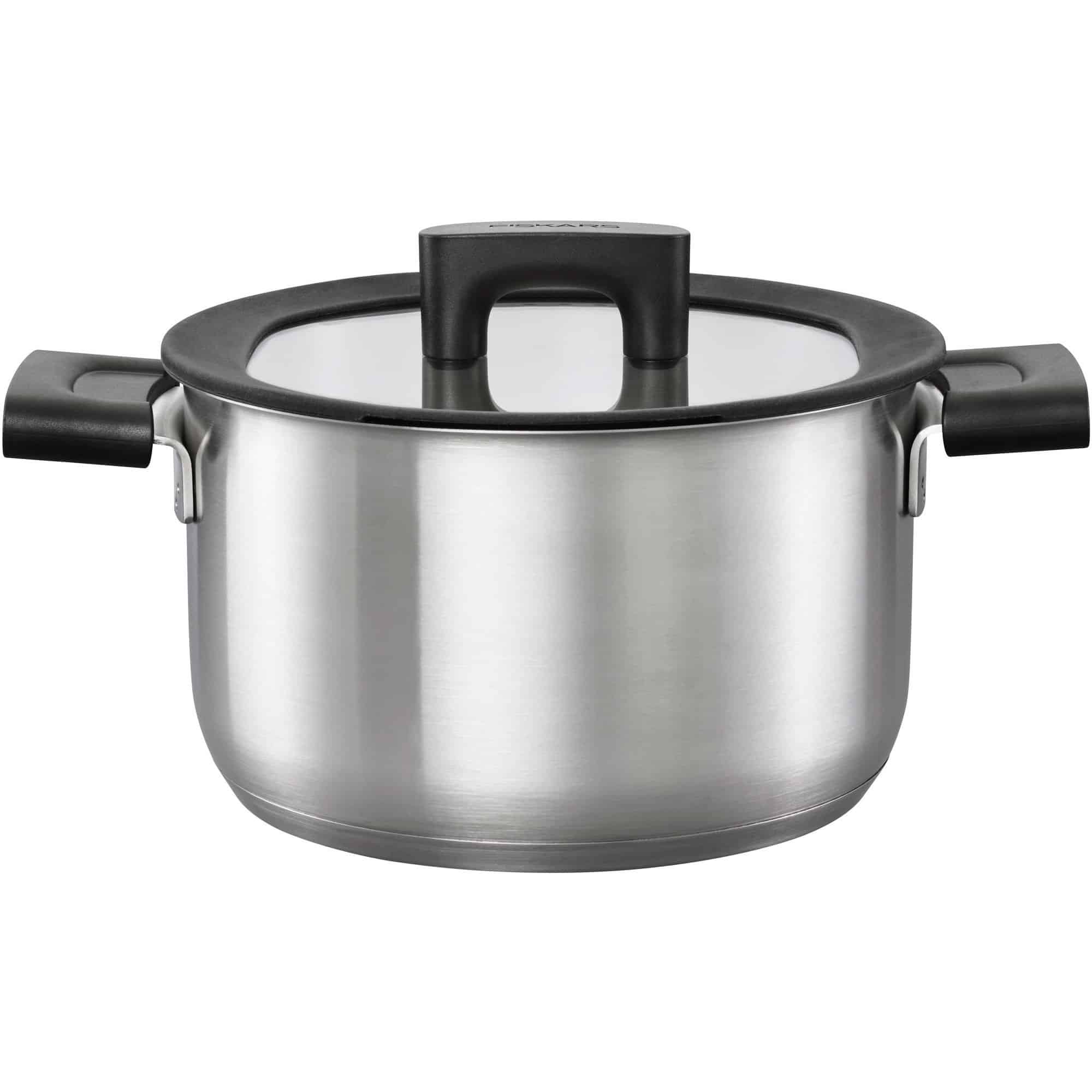 Fiskars Hard Face Steel gryte, 3,5 liter test