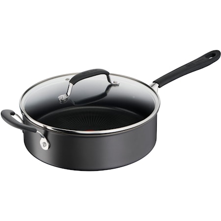 Jamie Oliver Quick & Easy Traktørpanne 26 cm Hard Anodisert med glasslokk test