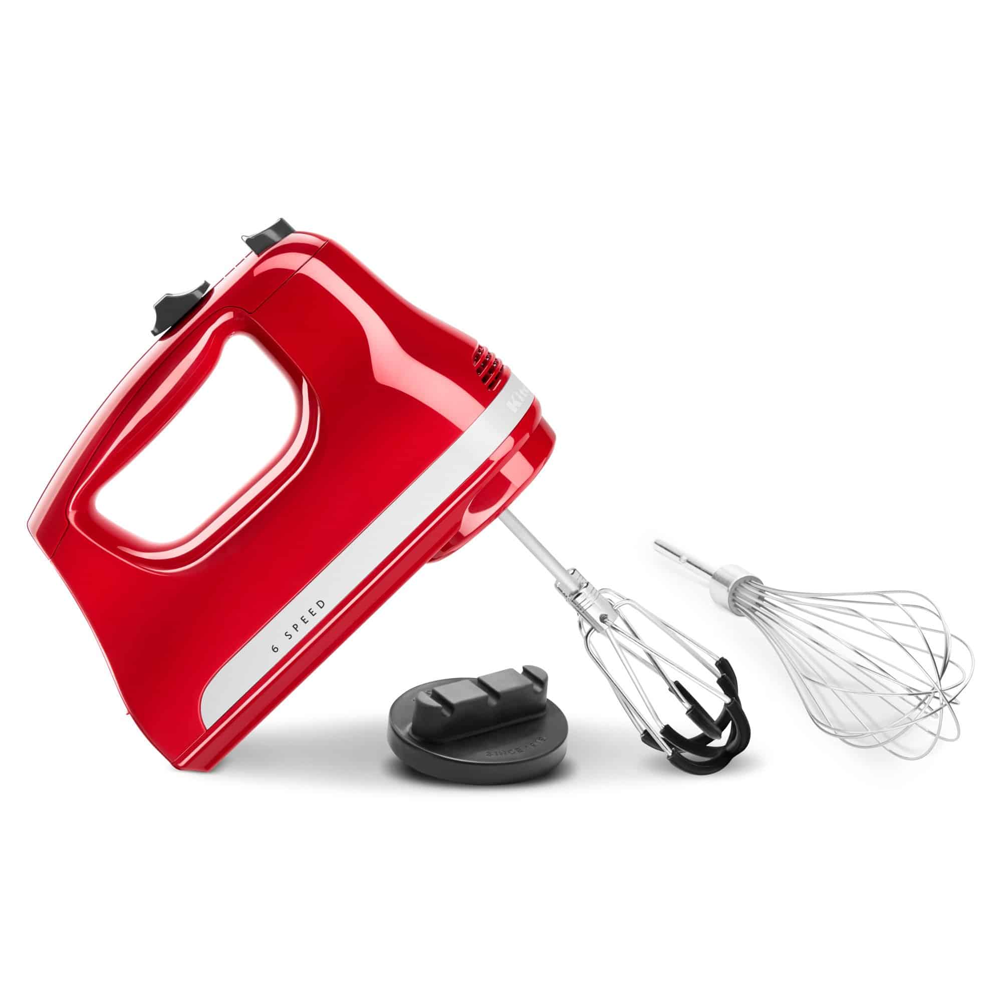 KitchenAid 5KHM6118ER 6-trinns Elvisp, empire red test
