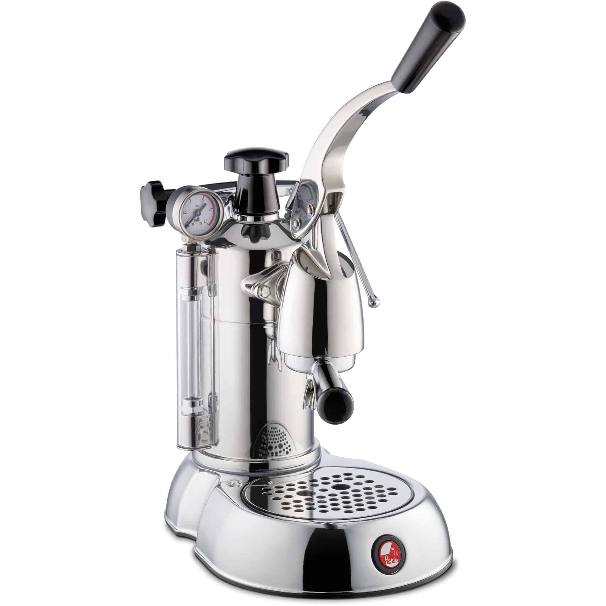 La Pavoni Stradivari Professional Espressomaskin Rustfritt stål med svarte håndtak LPLSPL01EU test