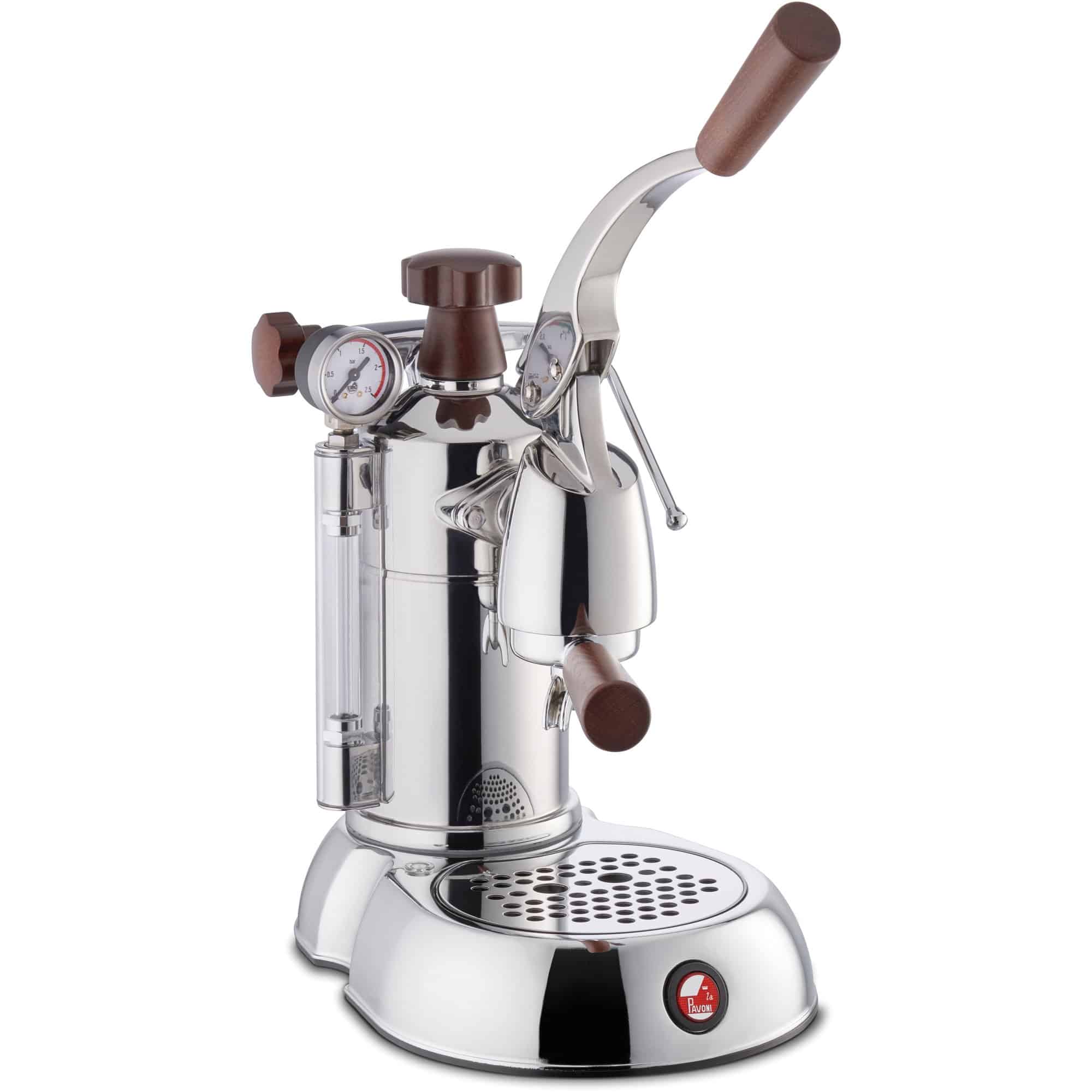 La Pavoni Stradivari Professional Espressomaskin Rustfritt stål med trehåndtak LPLSPH01EU test