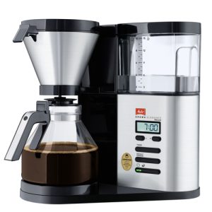 Melitta Aroma Elegance Deluxe Glass Kaffetrakter - Svart