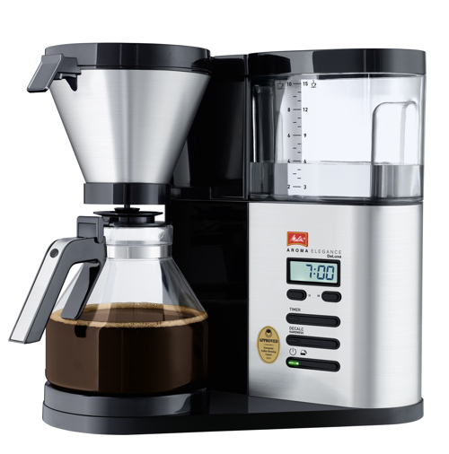 Melitta Aroma Elegance Deluxe Glass Kaffetrakter – Svart test