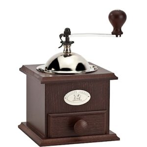 Nostalgie Kaffekvern walnut 13 x 13 cm