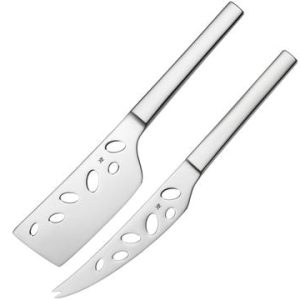 Nuova osteknivset 2 deler blankt stål - 24/27,5 cm