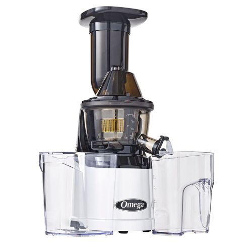 Omega Mega Mouth Mm702 Slowjuicer – Sølv - BEST I TEST 2025
