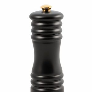 Pepperkvern matt svart/gull 15 cm