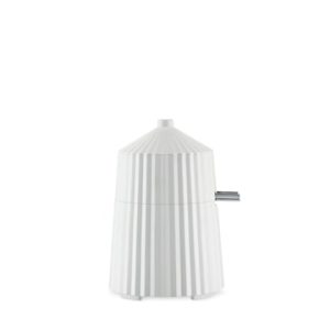 Plissé sitruspresse hvit