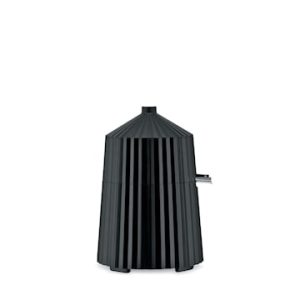 Plissé sitruspresse svart