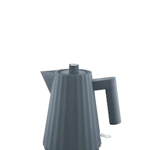 Plissé vannkoker grå 1L