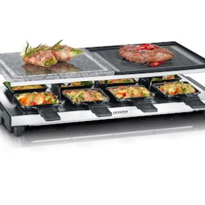 Raclettegrill Deluxe 8 panner