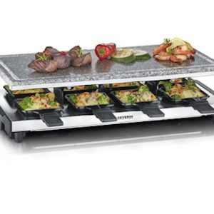 Raclettegrill Hel Naturstein 8 panner