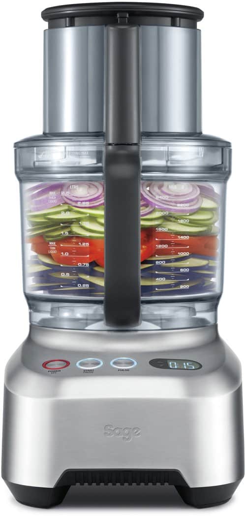 Sage Kitchen Wizz Peel & Dice Foodprosessor test