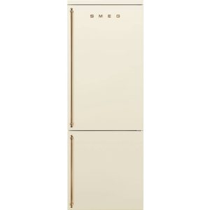 Smeg FA8005RPO5 Kjøle-/fryseskap Creme