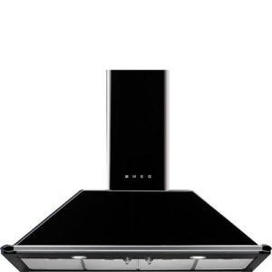 Smeg Kt110ble Vegghengt ventilator - Svart