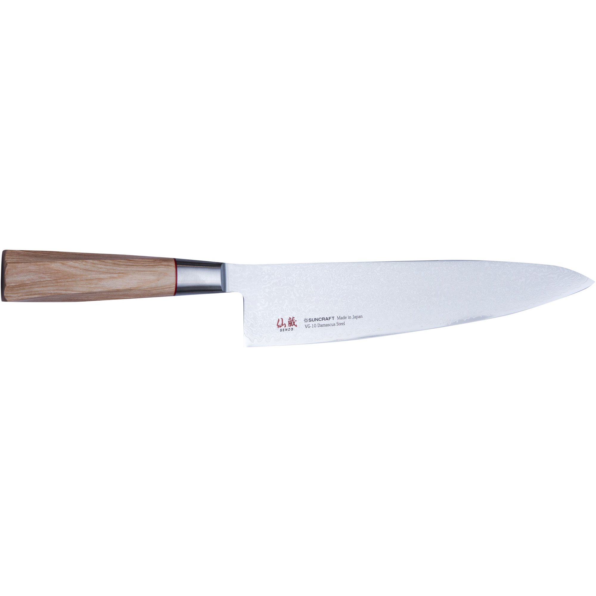 Suncraft Swirl 240 Gyoto kniv test
