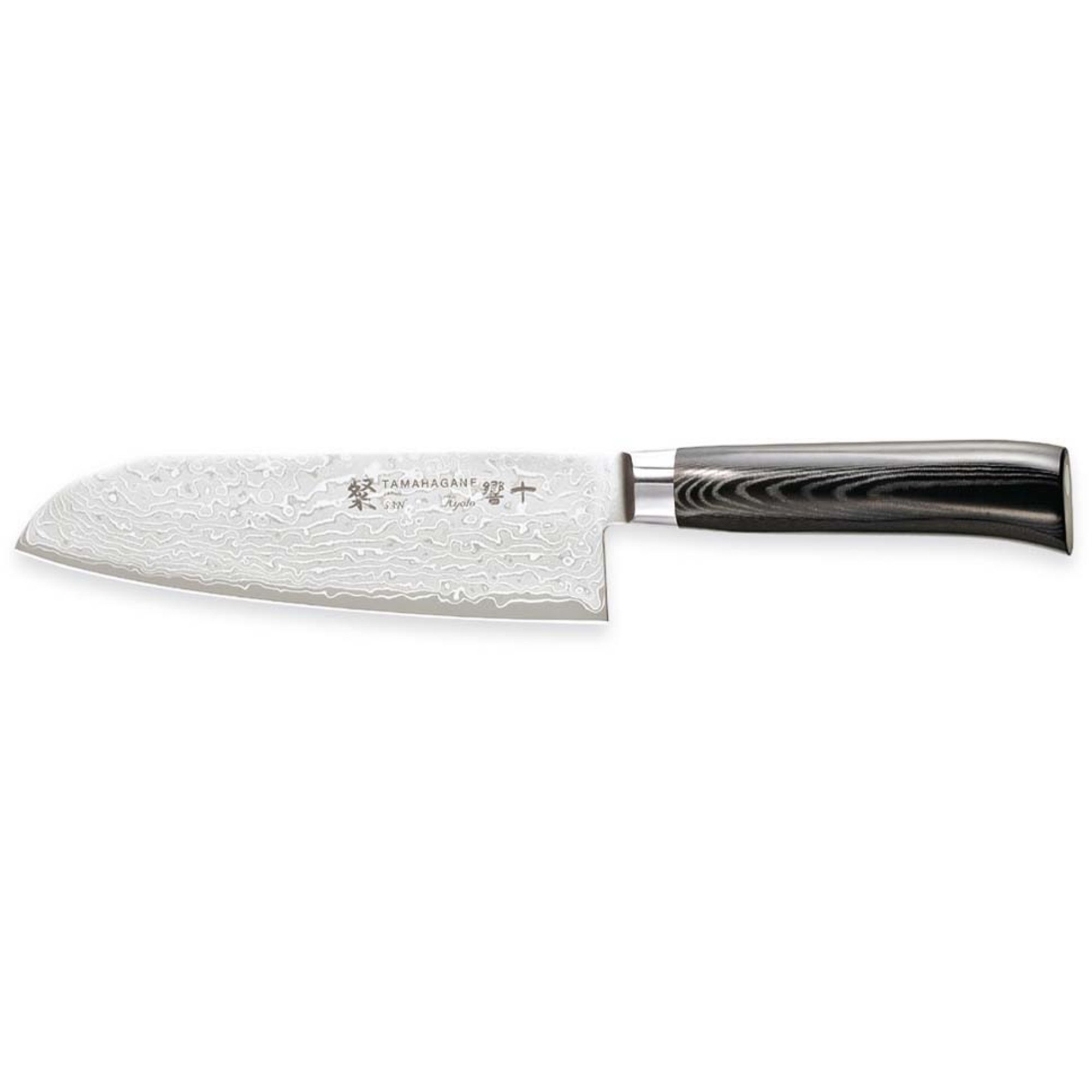 Tamahagane San Kyoto Santokukniv 17,5 cm test