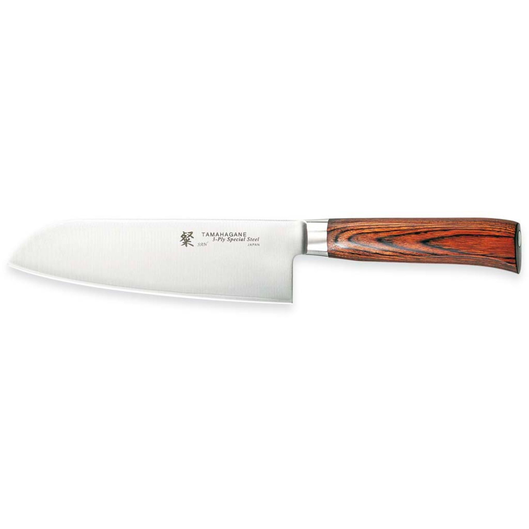 Tamahagane SAN Santokukniv 17,5 cm test