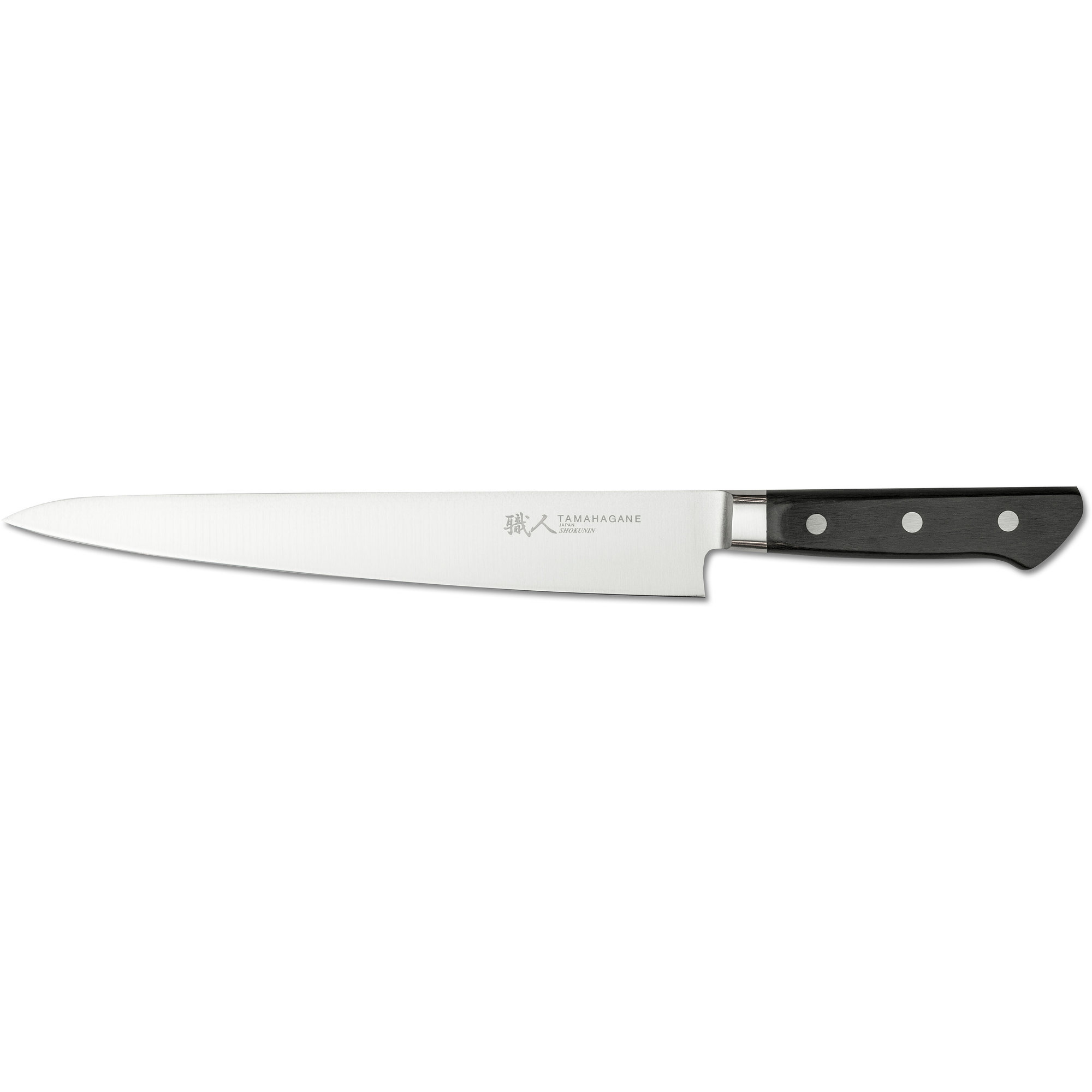 Tamahagane Shokunin Trancherkniv 24 cm. test