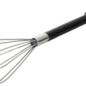 Visp – Svart tre/metall