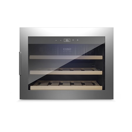 WineSafe EB 18 Inox – 1 kjølesone, 18 flasker test
