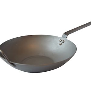 Wok Ø30cm kullstål