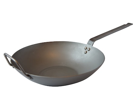 Wok Ø30cm kullstål test