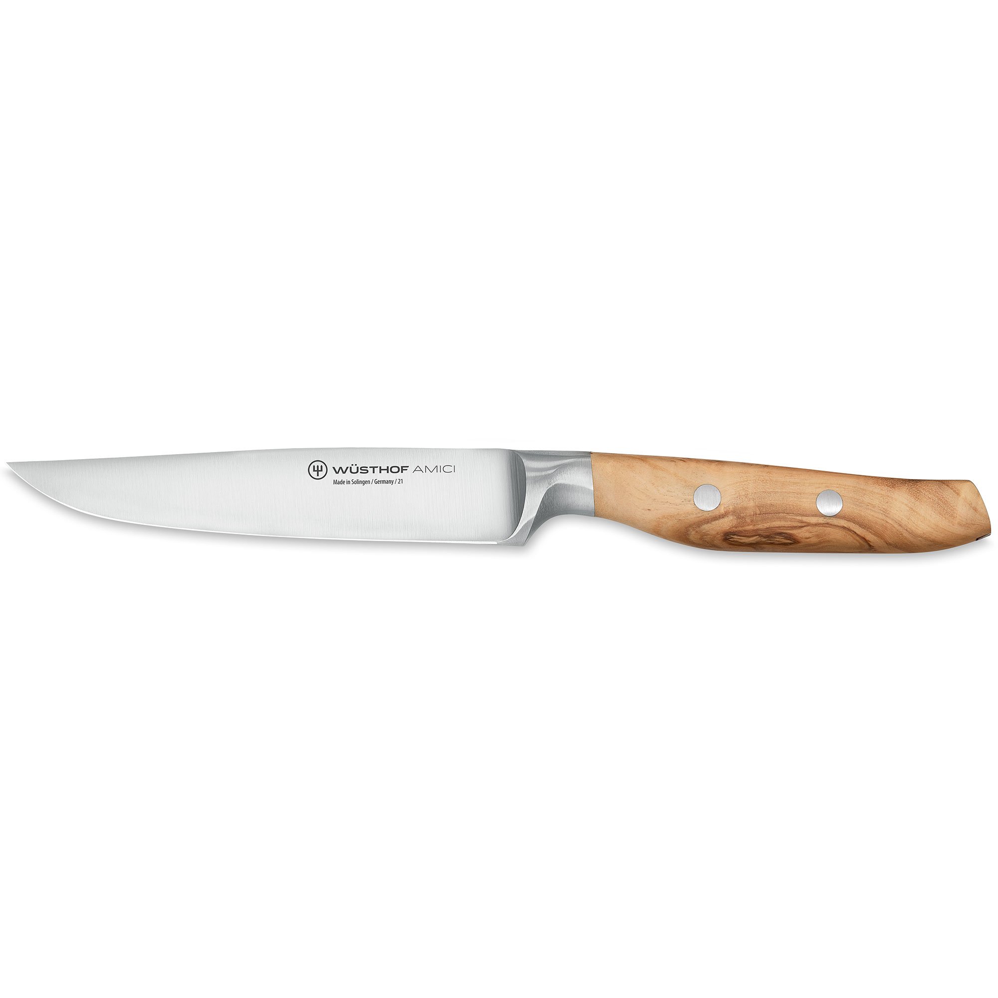 Wüsthof AMICI Steak Kniv 12 cm, Oliventre test