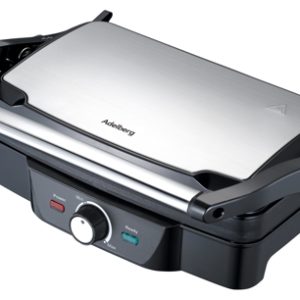 Adelberg Sm058 Minigrill - Svart/sølv