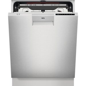 Aeg Fbb83706pm Innebygd oppvaskmaskin - Rustfritt Stål