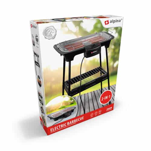 Alpina Electric Bbq 2-in-1 Minigrill – Svart test