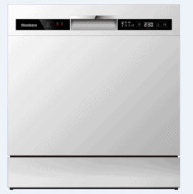 Blomberg Btp36810w Benkoppvaskmaskin – Hvit test