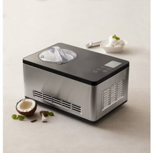 Blomsterberg Ismaskine 2l Iskremmaskin - Svart/sølv