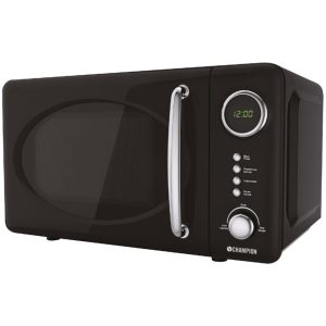 Champion Mikrobølgeovn i retrolook, sort
