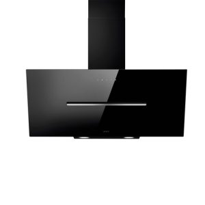 Eico Shy-s Bl/a/90 Vegghengt ventilator - Svart/glass