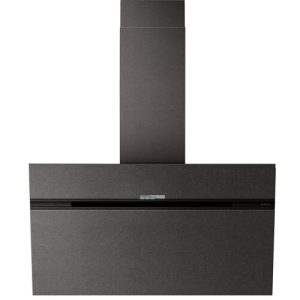 Eico Stripe Urban 90 Cast Iron Vegghengt ventilator - Svart